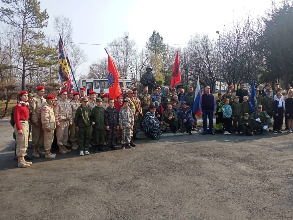 Открытие памятника ветеранам боевых действий, локальных войн и вооруженных конфликтов