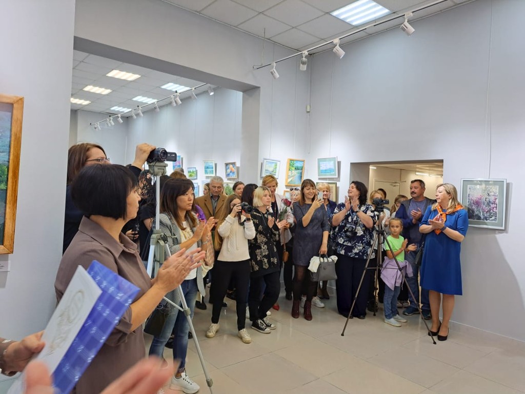 Открытие осенней выставки художников «Пленэрный калейдоскоп»
