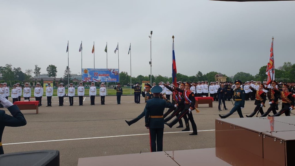77-й выпуск  Уссурийского суворовского военного училища