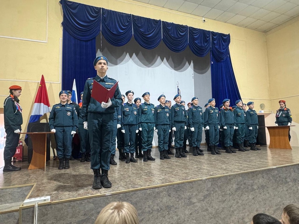 Торжественное посвящение в кадеты