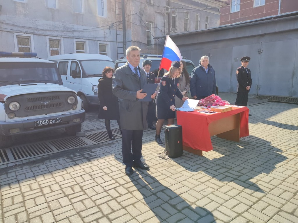 Награждение военнослужащих и сотрудников отдела вневедомственной охраны по городу Находке