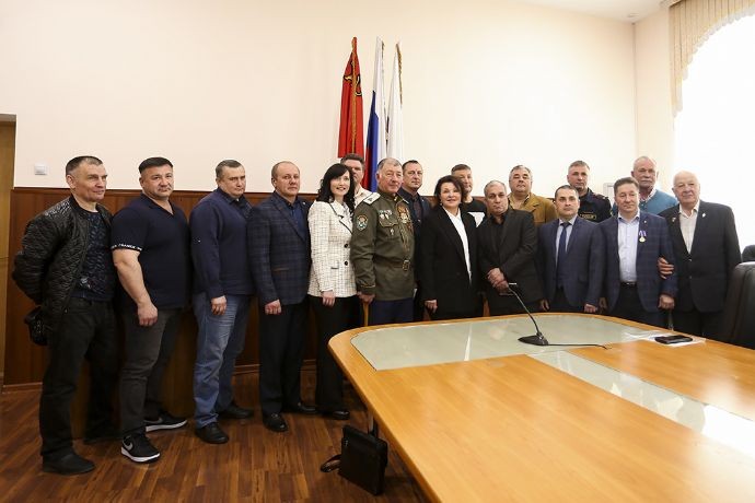 Первое заседание Находкинской организации, входящей в Ассоциацию ветеранов боевых действий и внутренних войск России