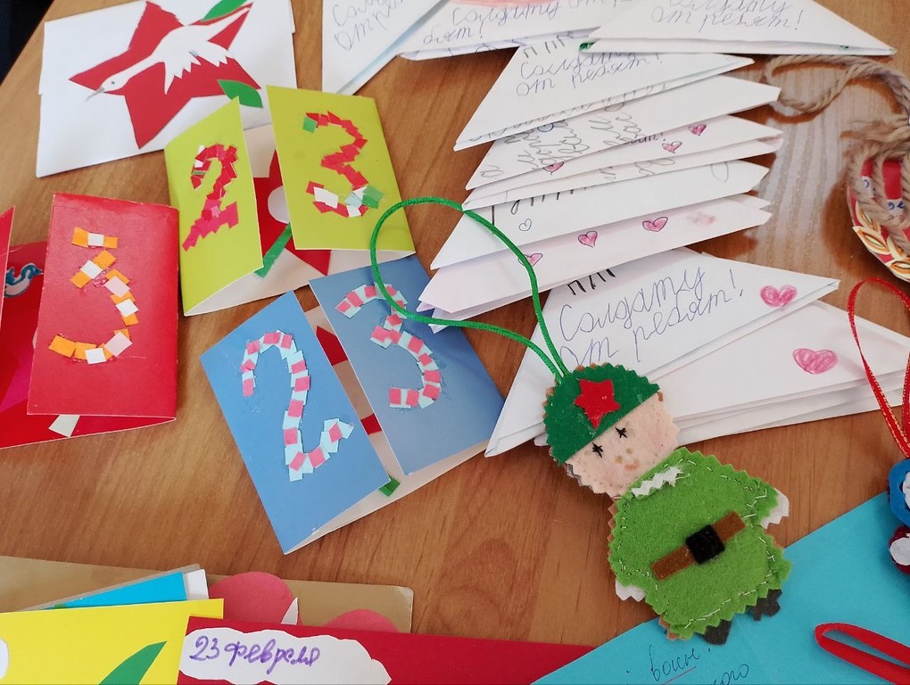 Передача груза гуманитарной помощи