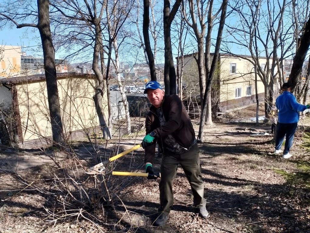 Участие во Всероссийском субботнике