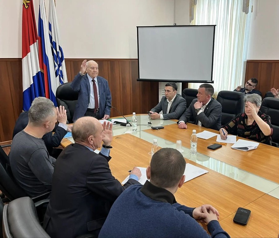 Отчётно - выборная конференция Находкинского городского Совета Ветеранов